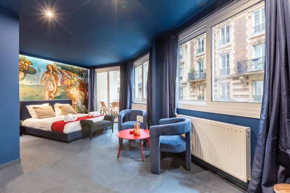 Apartment Arc De Triomphe Romantic Suite Jacuzzi Saphir Paris